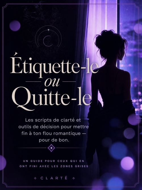 Couverture française du guide Étiquette-le ou Quitte-le par CLARTÉ