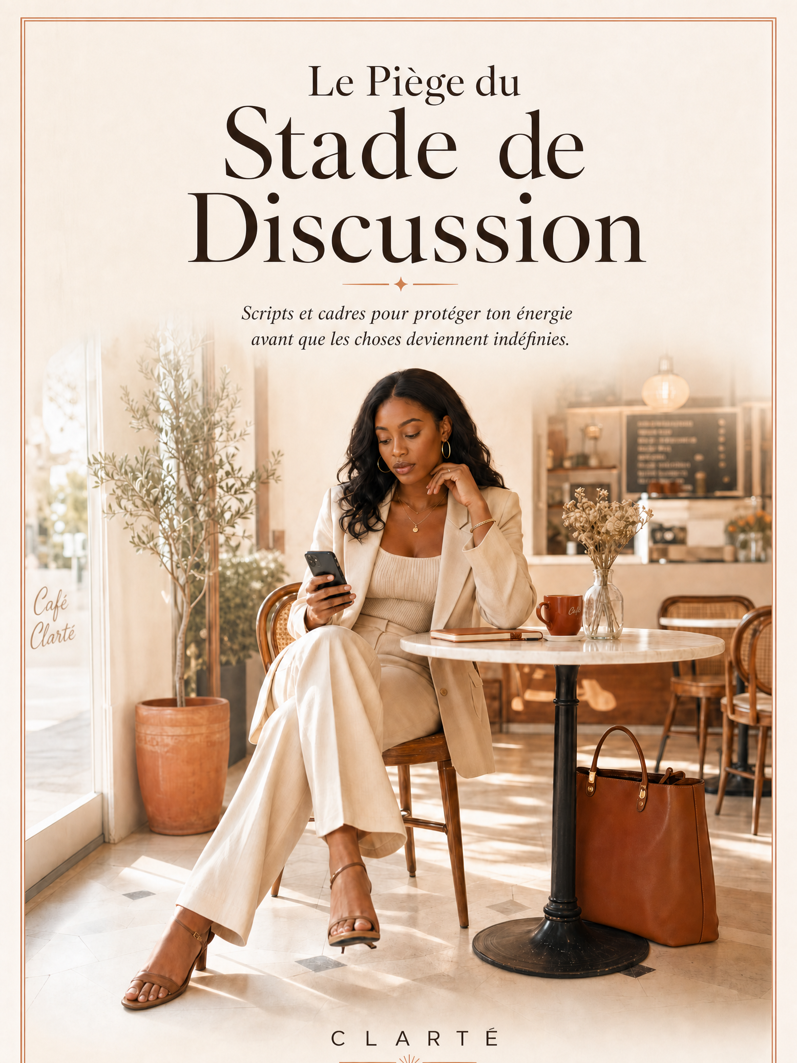 Couverture française du guide Le Piège du Stade de Discussion par CLARTÉ