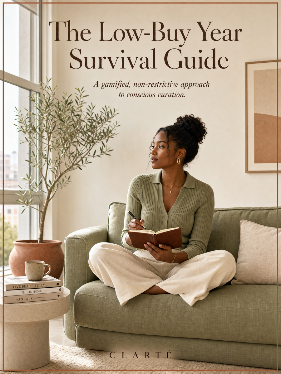 The Low-Buy Year Survival Guide cover